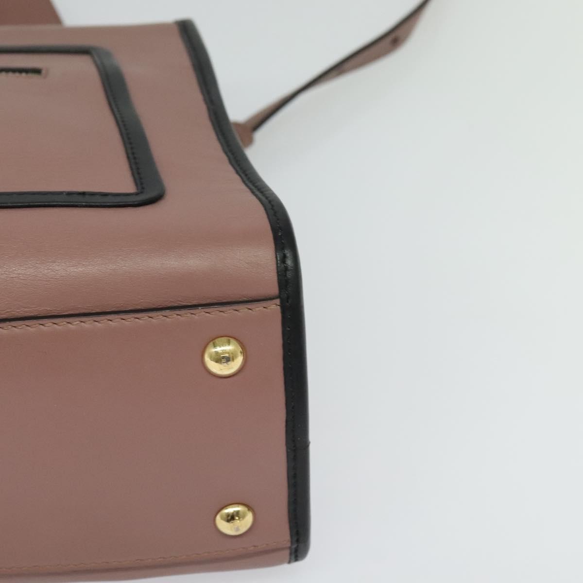 Fendi Runaway Bag Leather Pink Leather Bag