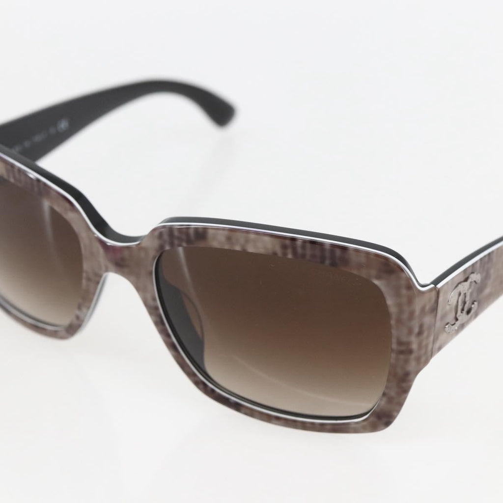 Chanel Logo Cc Sunglasses Plastic Beige Plastic Sunglasse Accessory