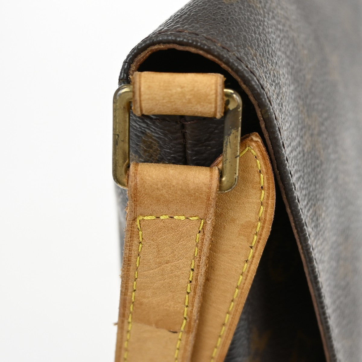 Louis Vuitton Musette Salsa Handbag Monogram Canvas Brown Canvas Shoulder Bag
