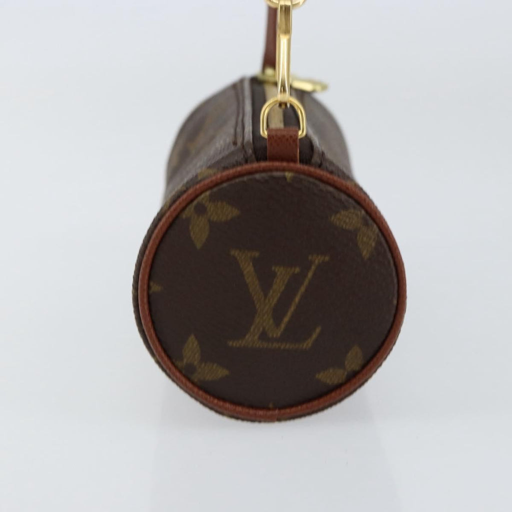 Louis Vuitton Papillon Pochette Monogram Canvas Brown Canvas Clutche & Pouche Bag