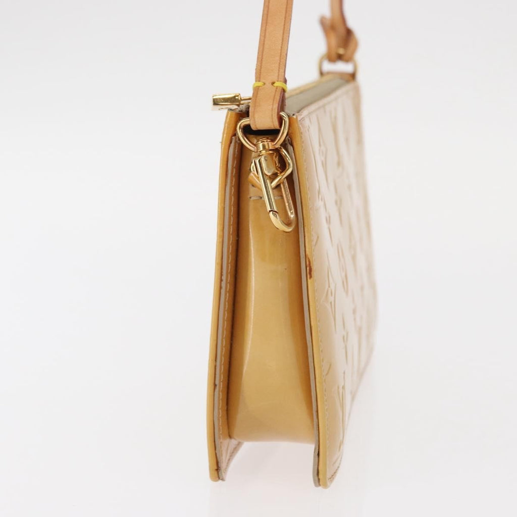 Louis Vuitton Lexington Pochette Patent Leather Beige Patent_Leather Clutche & Pouche Bag