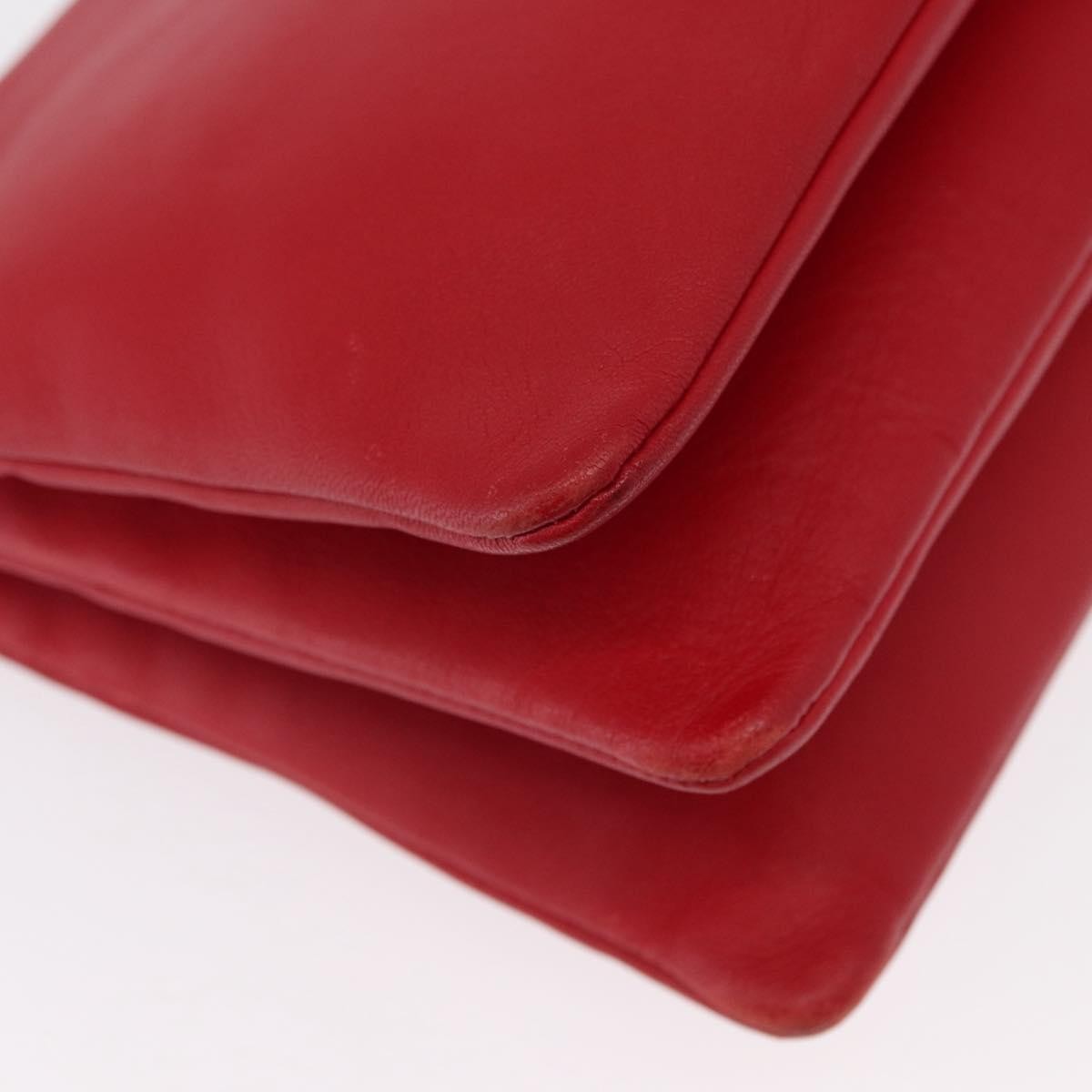 Celine Trio Crossbody Bag Leather Red Leather Shoulder Bag Bag
