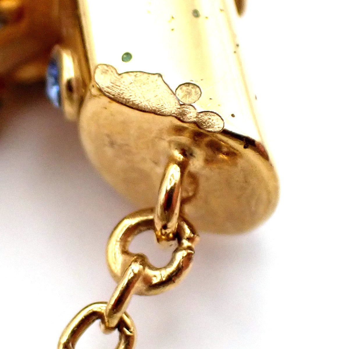 Louis Vuitton Essential V Necklace Metal Gold Gold_Plated Necklace Jewelry