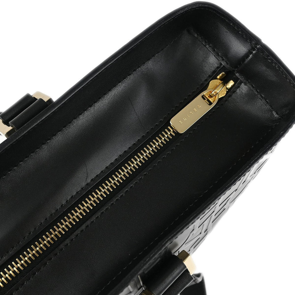 Celine Tote Bag Leather Black Leather Tote Bag Bag