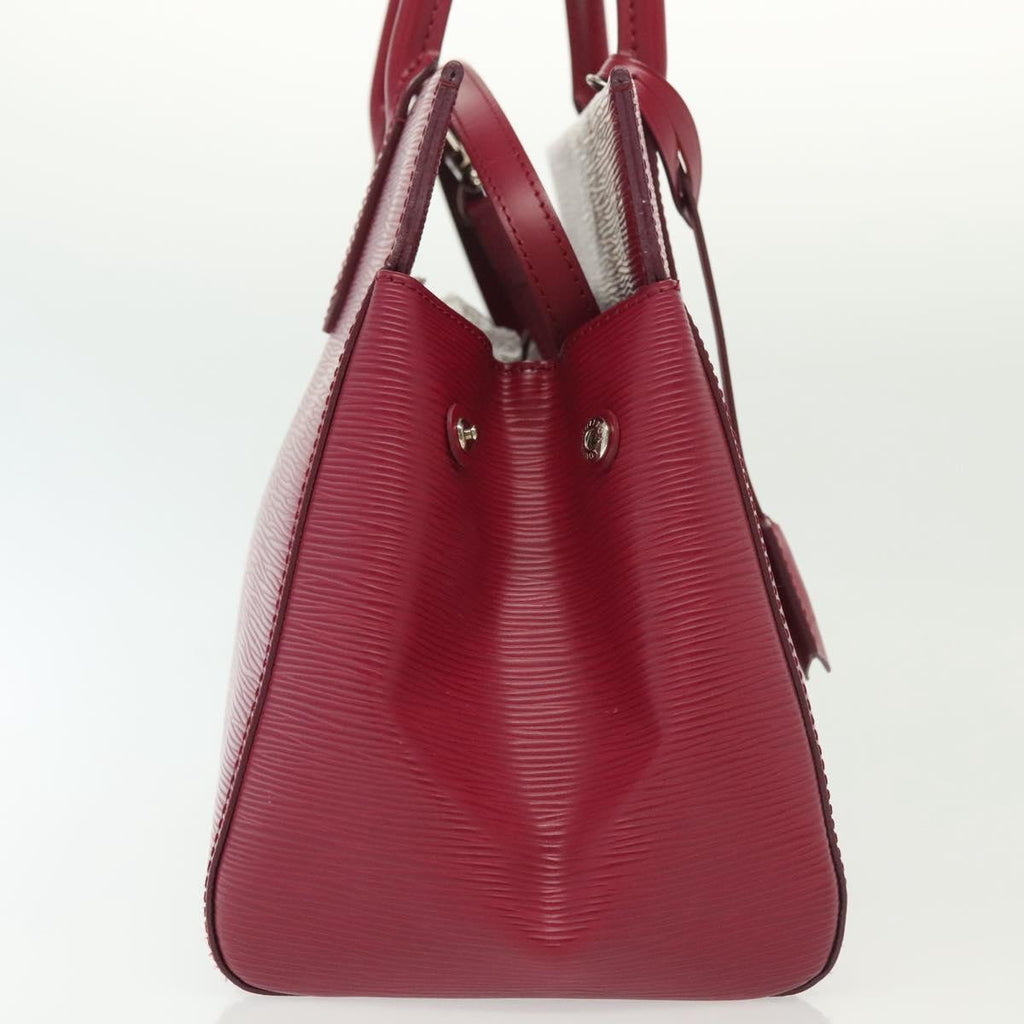 Louis Vuitton Marly Handbag Epi Leather Pink Leather Bag
