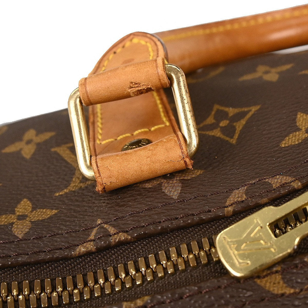 Louis Vuitton Keepall Bag Monogram Canvas Brown Canvas Travel Bag