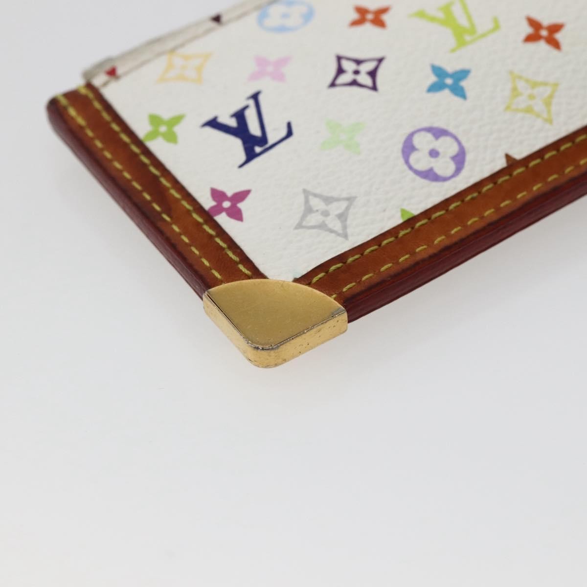 Louis Vuitton Pochette Clés Monogram Canvas Multicolour Canvas Wallets Accessory