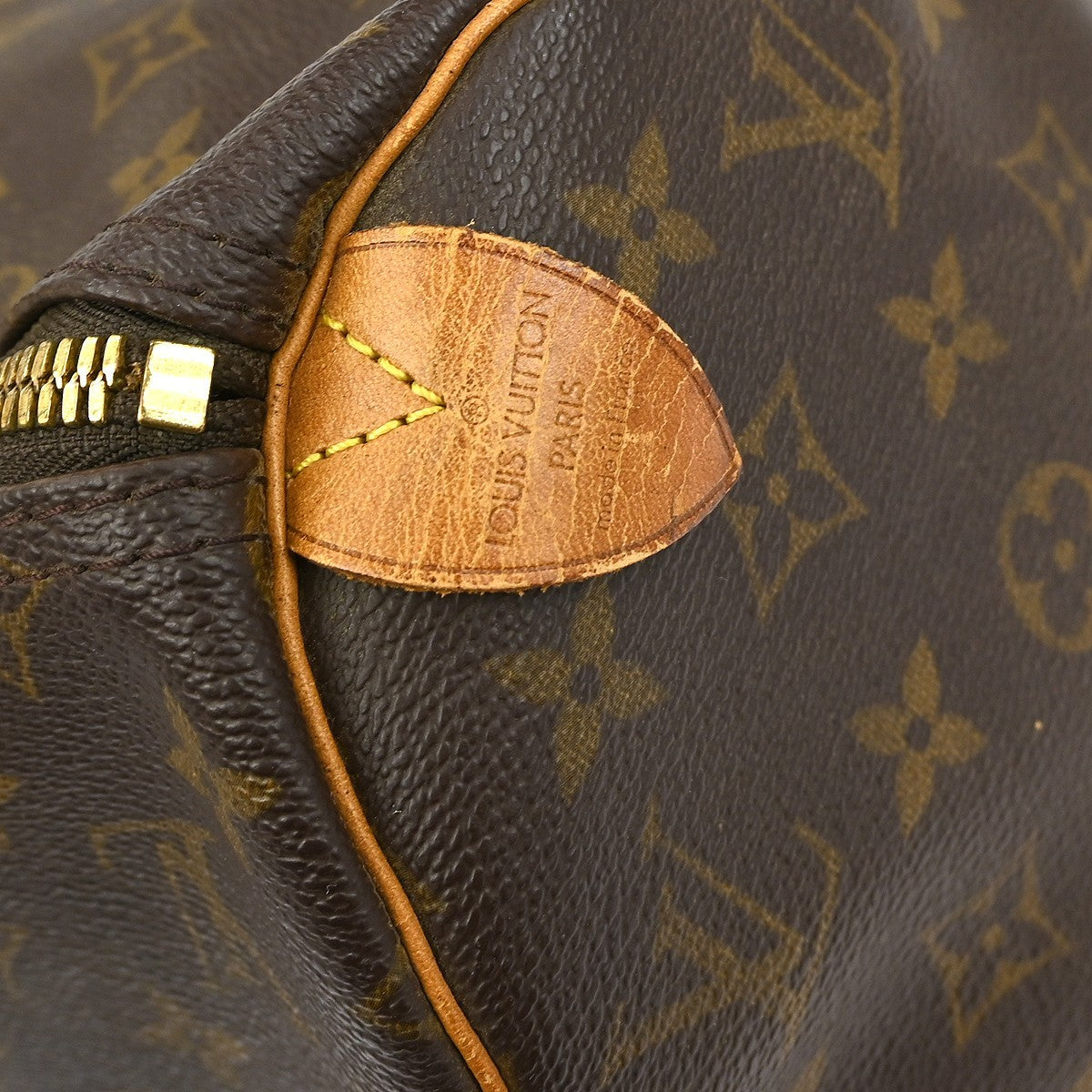 Louis Vuitton Keepall Bag Monogram Canvas Brown Canvas Travel Bag