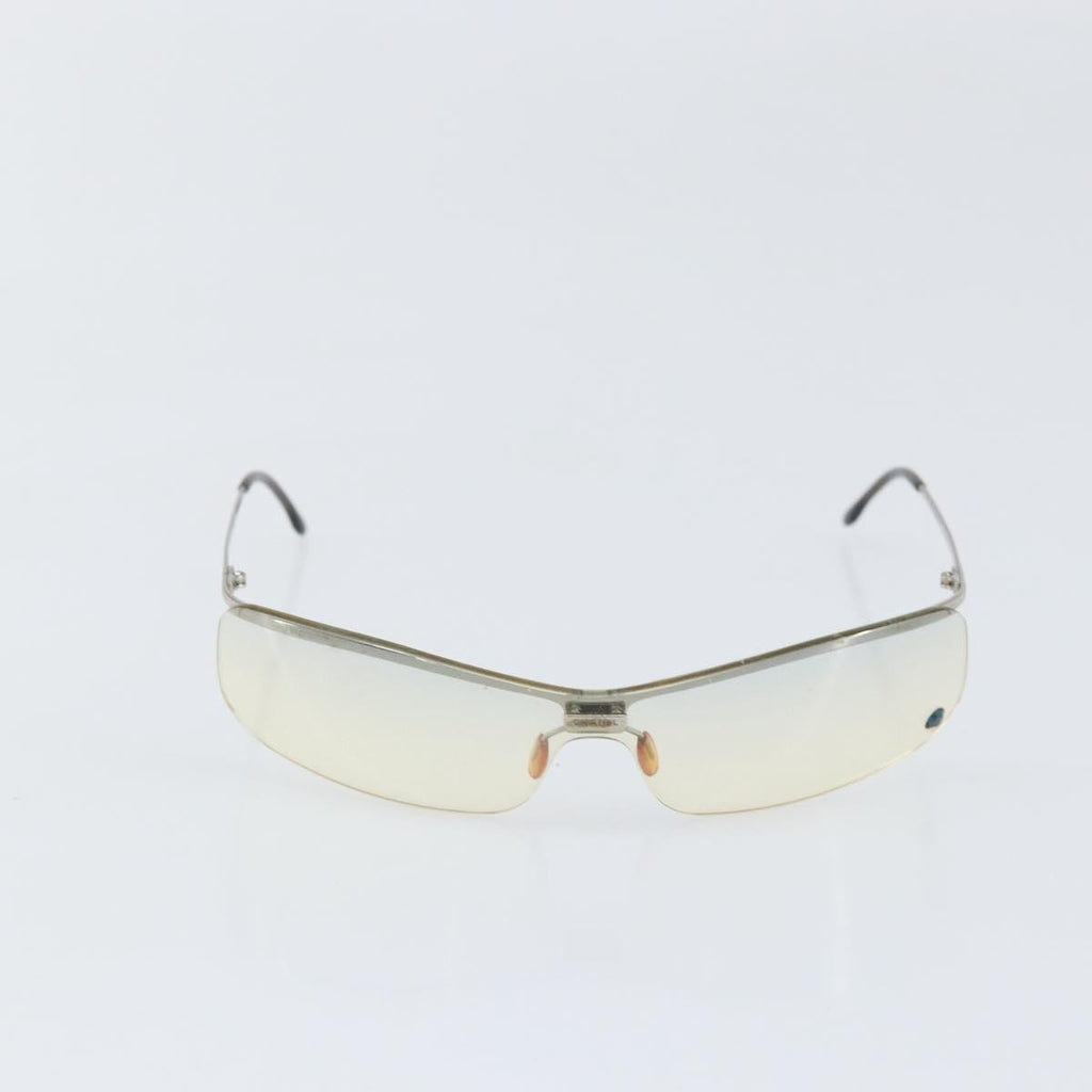 Chanel Logo Cc Sunglasses Metal Silver Metal Sunglasse Accessory