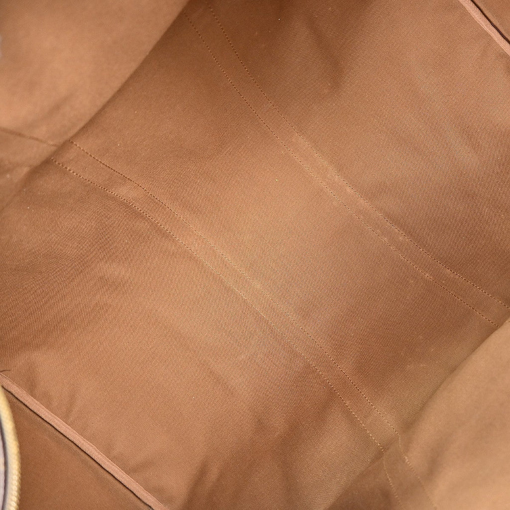 Louis Vuitton Keepall Bag Monogram Canvas Brown Canvas Travel Bag