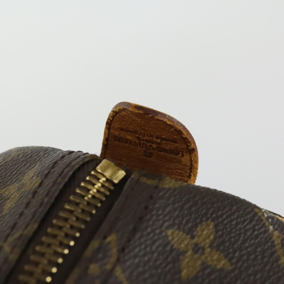 Louis Vuitton Keepall Bag Monogram Canvas Brown Canvas Travel Bag