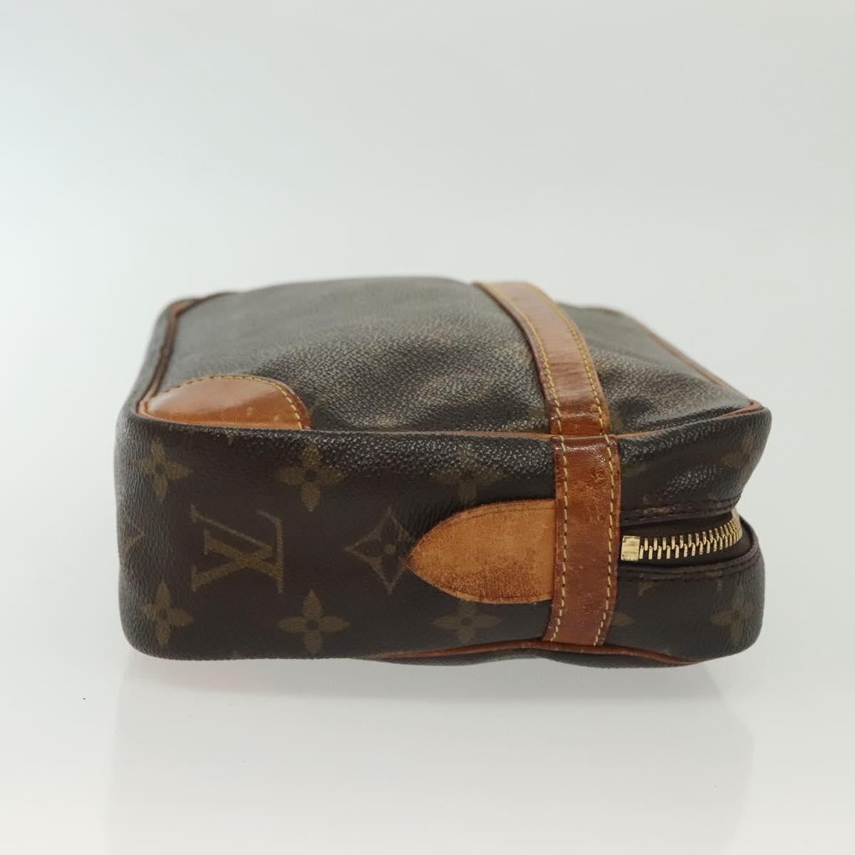 Louis Vuitton Compiegne Canvas Brown Canvas Clutche & Pouche Bag
