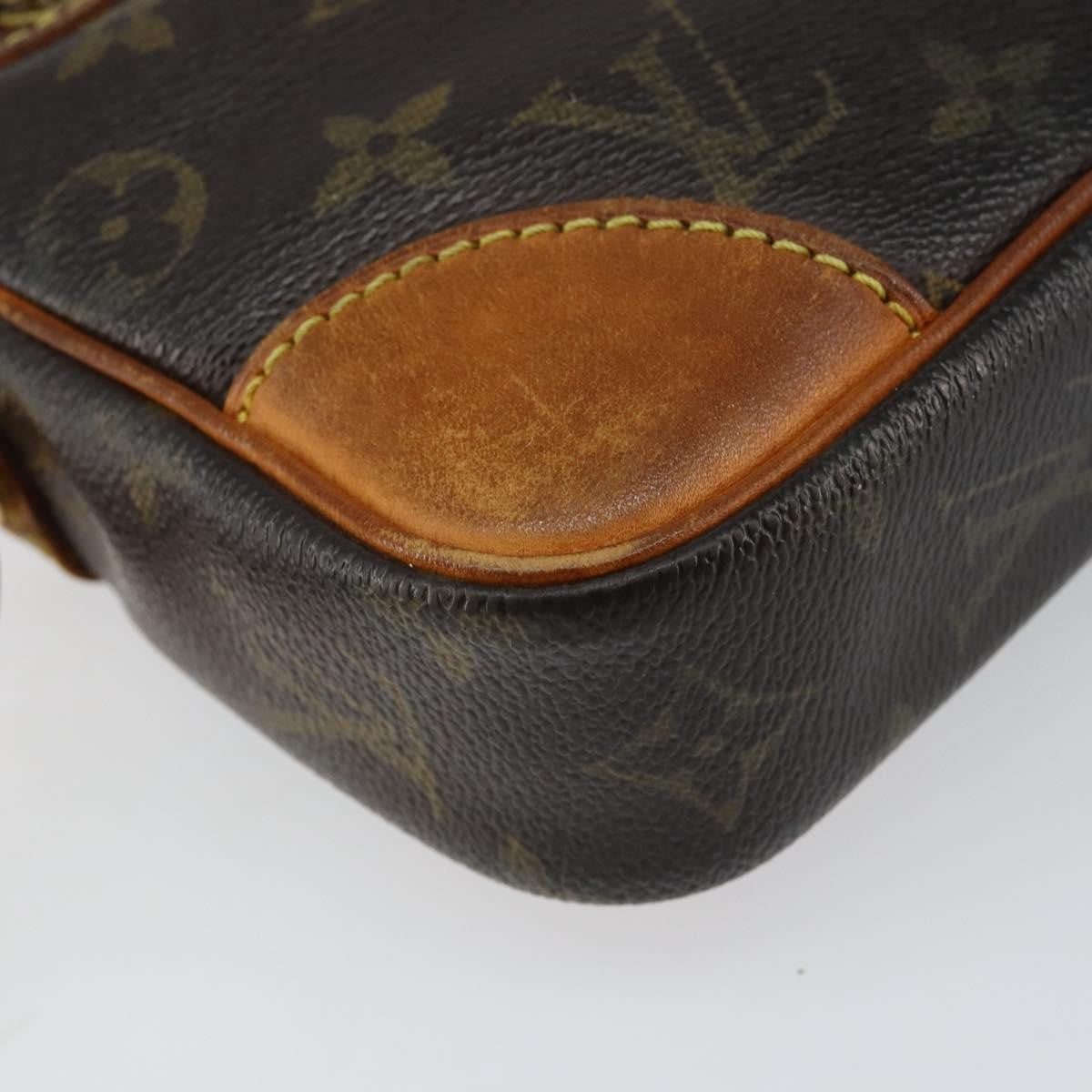 Louis Vuitton Marly Dragonne Clutch Monogram Canvas Brown Canvas Clutche & Pouche Bag