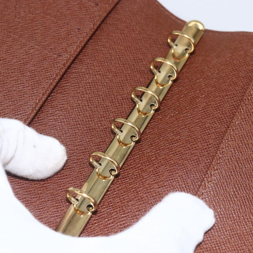 Louis Vuitton Agenda Cover Monogram Panda Brown Canvas Wallets Accessory