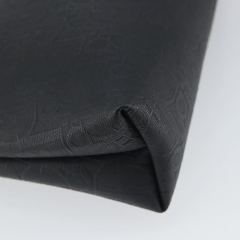 Christian Dior Trotter Pouch Canvas Black Canvas Clutche & Pouche Bag (Pre-Owned)