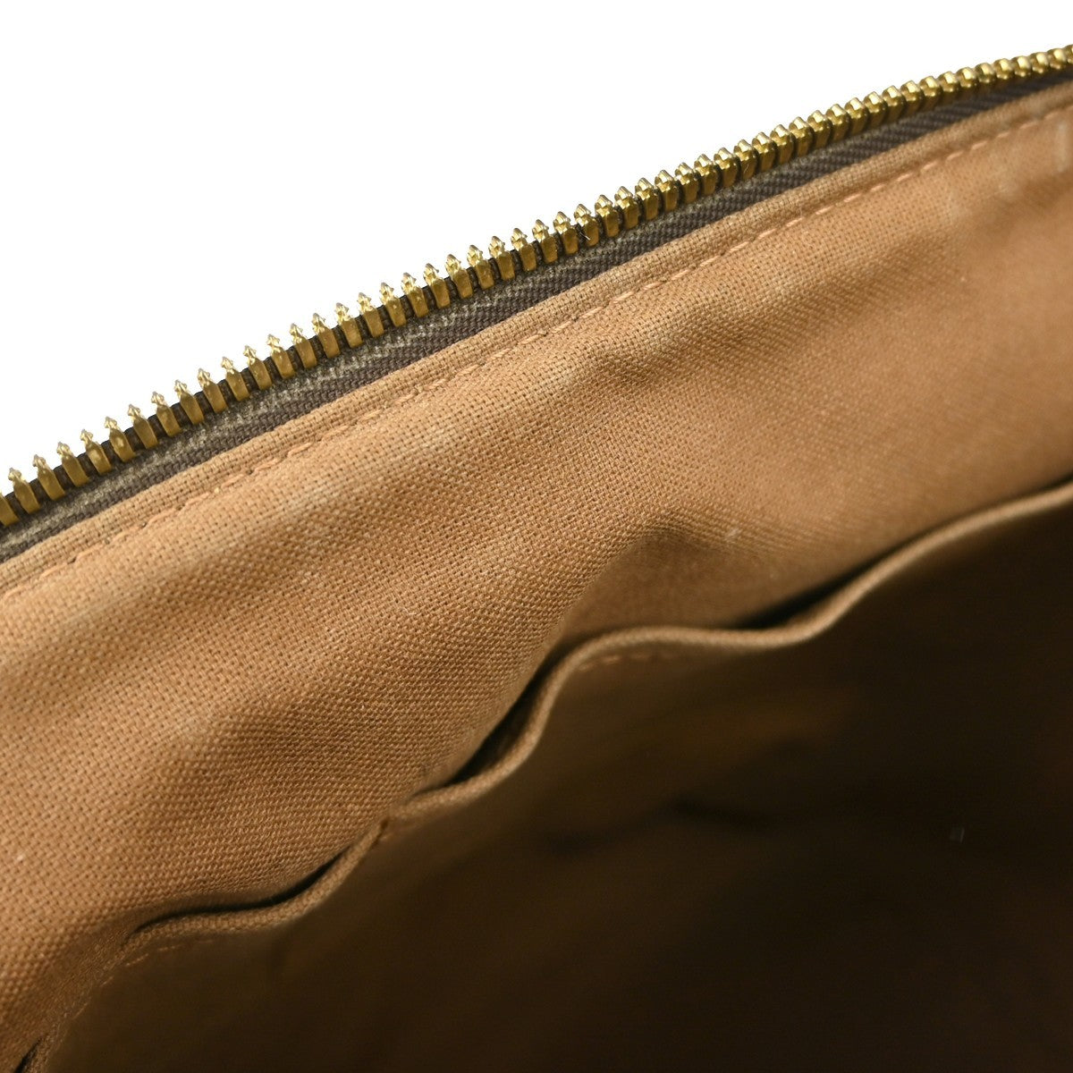 Louis Vuitton Palermo Handbag Monogram Canvas Brown Canvas Tote Bag