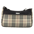 Burberry Nova Check Shoulder Bag Canvas And Leather Beige Canvas Shoulder Bag