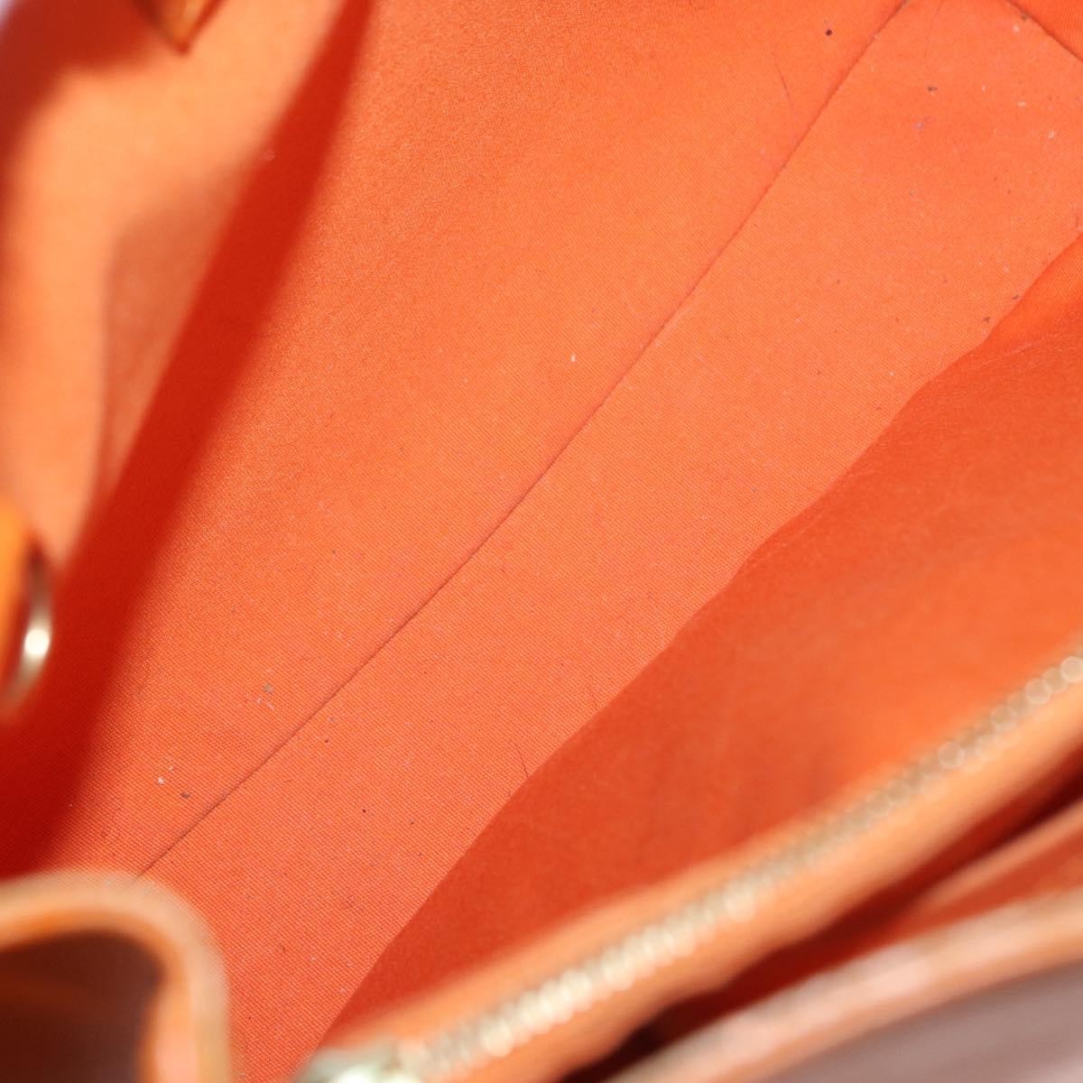 Louis Vuitton Mandara Handbag Epi Leather Orange Leather Shoulder Bag