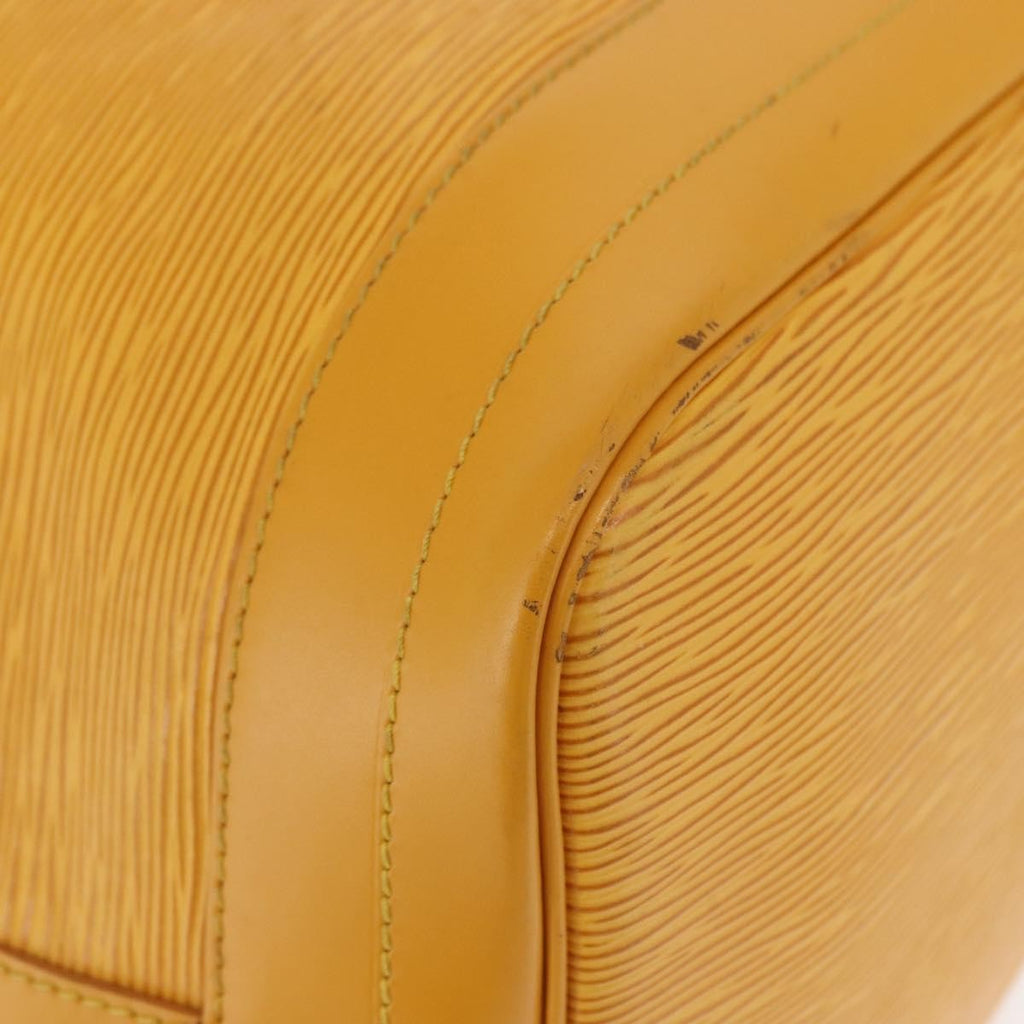 Louis Vuitton Noe Handbag Epi Leather Yellow Leather Shoulder Bag