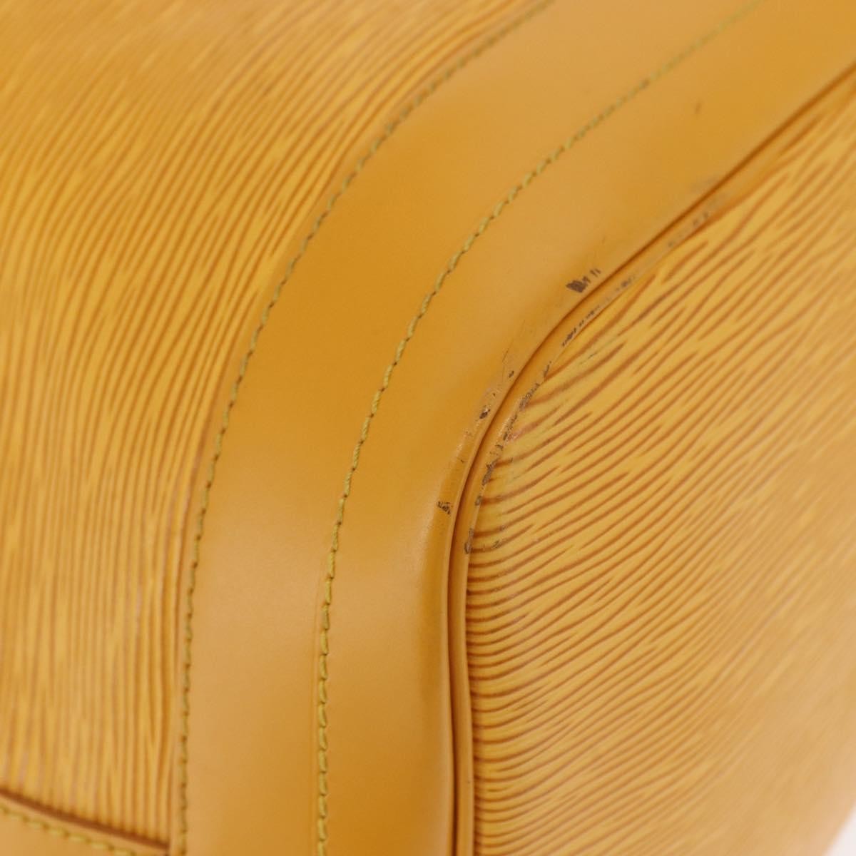 Louis Vuitton Noe Handbag Epi Leather Yellow Leather Shoulder Bag