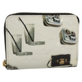 Louis Vuitton Nicolas Ghesquière Zippy Wallet Patent Monogram White Patent_Leather Wallets Accessory