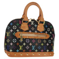 Louis Vuitton Alma Handbag Monogram Multicolor Multicolour Canvas Handbag