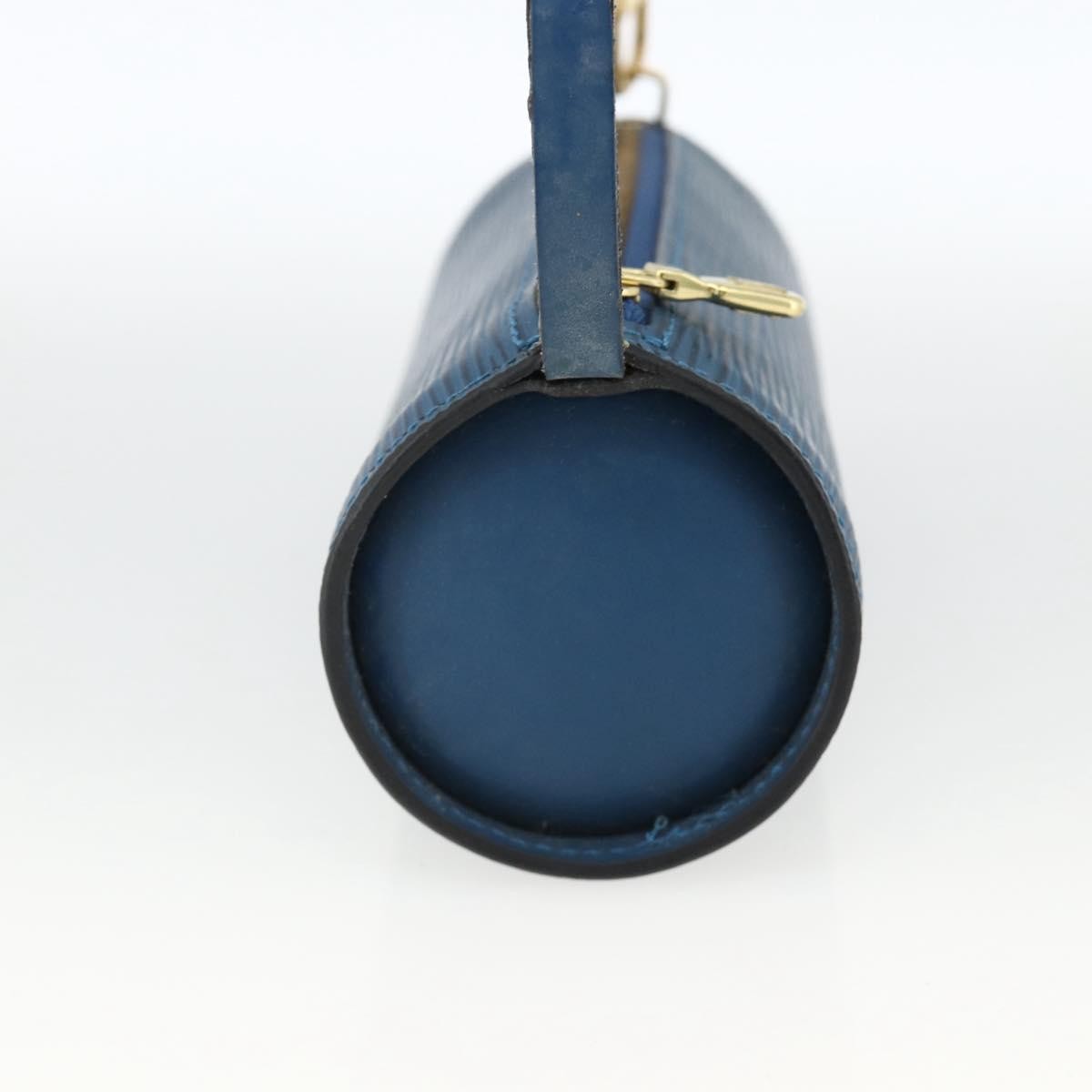 Louis Vuitton Soufflot Pochette Epi Leather Blue Leather Clutche & Pouche Bag