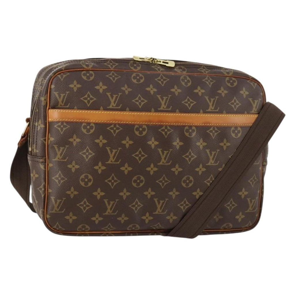 Louis Vuitton Reporter Bag Monogram Canvas Brown Canvas Shoulder Bag