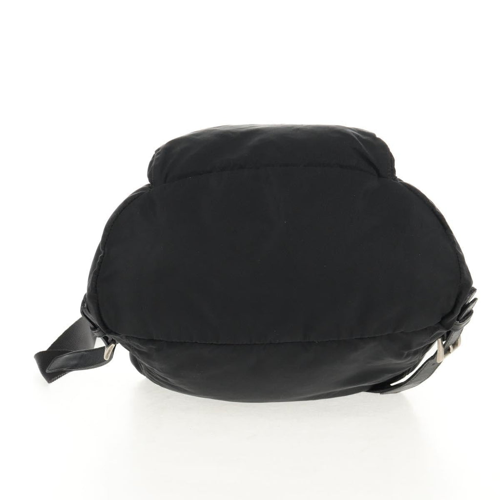 Prada Front Pocket Backpack Tessuto Black Nylon Backpack Bag