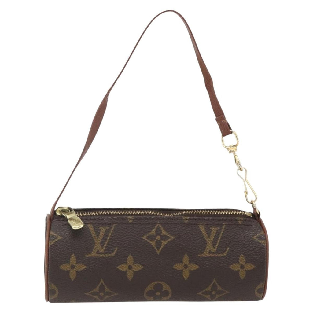 Louis Vuitton Papillon Pochette Monogram Canvas Brown Canvas Clutche & Pouche Bag