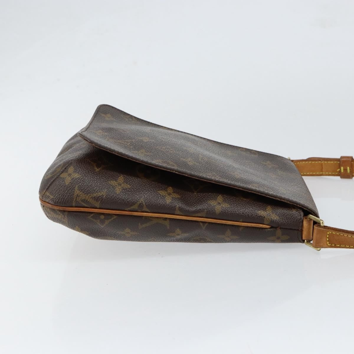 Louis Vuitton Musette Salsa Handbag Monogram Canvas Brown Canvas Shoulder Bag