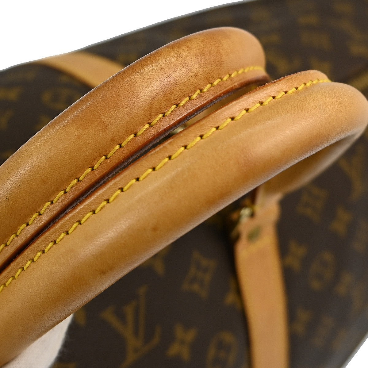 Louis Vuitton Keepall Bag Monogram Canvas Brown Canvas Travel Bag