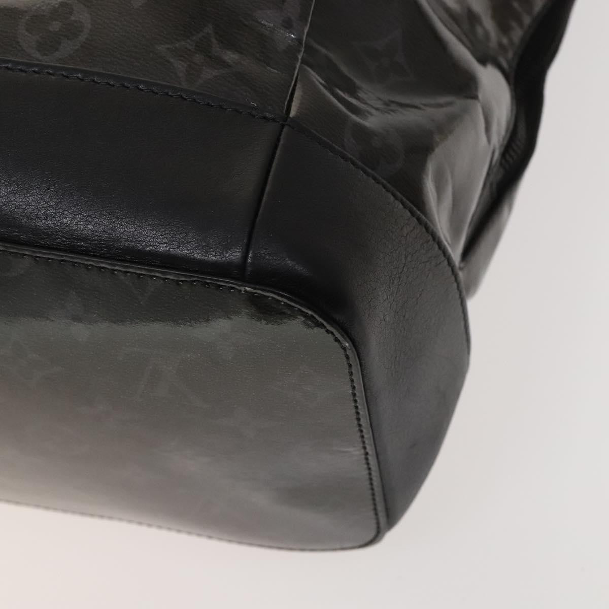 Louis Vuitton Zipped Tote Limited Edition Monogram Eclipse Glaze Canvas Black Canvas Backpack Bag