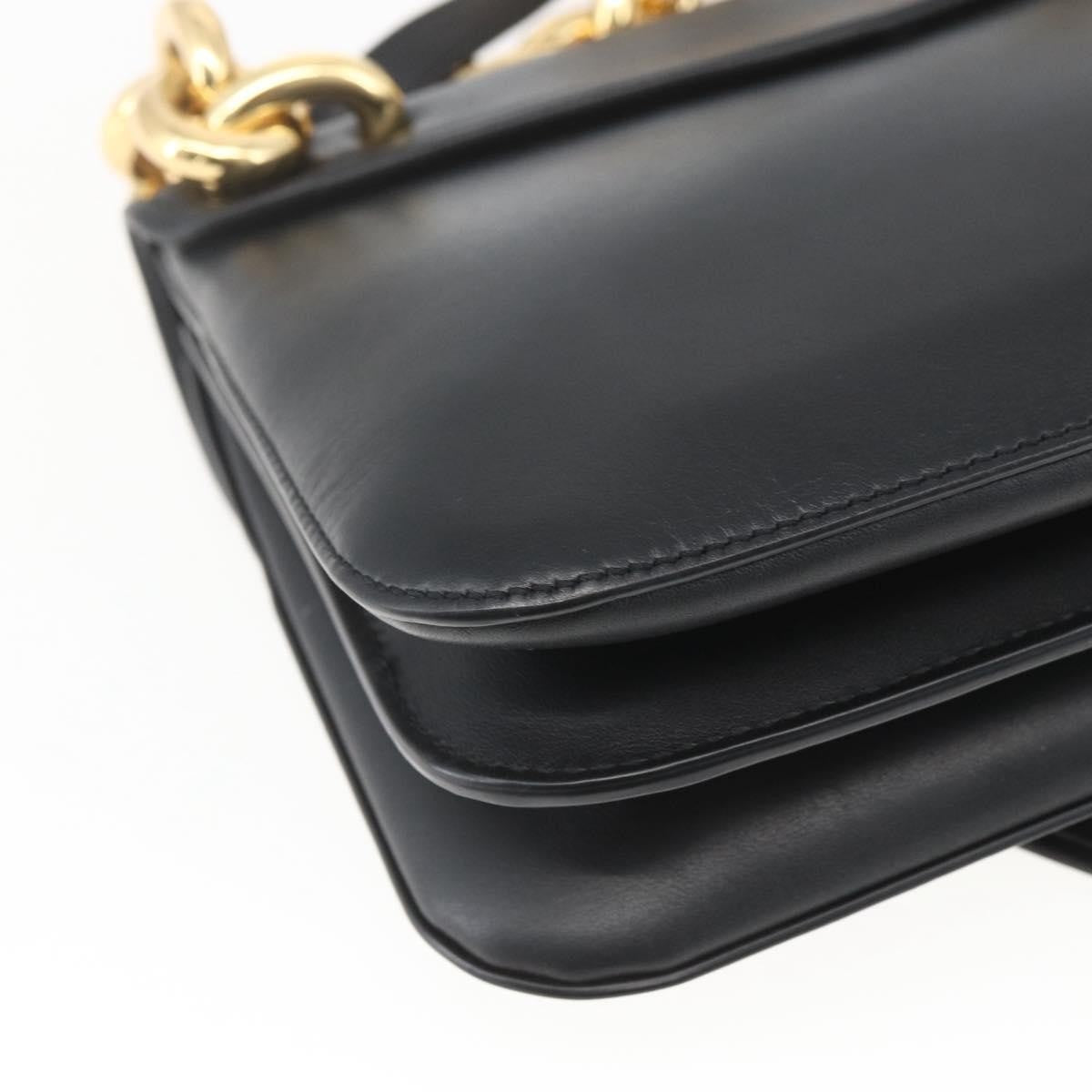 Bottega Veneta Mount Shoulder Bag Leather Black Leather Shoulder Bag Bag