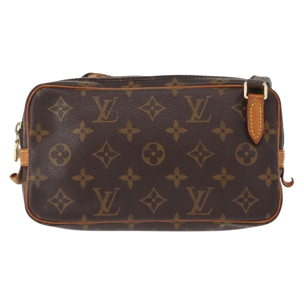 Louis Vuitton Pochette Marly Bandouliere Bag Monogram Canvas Brown Canvas Shoulder Bag