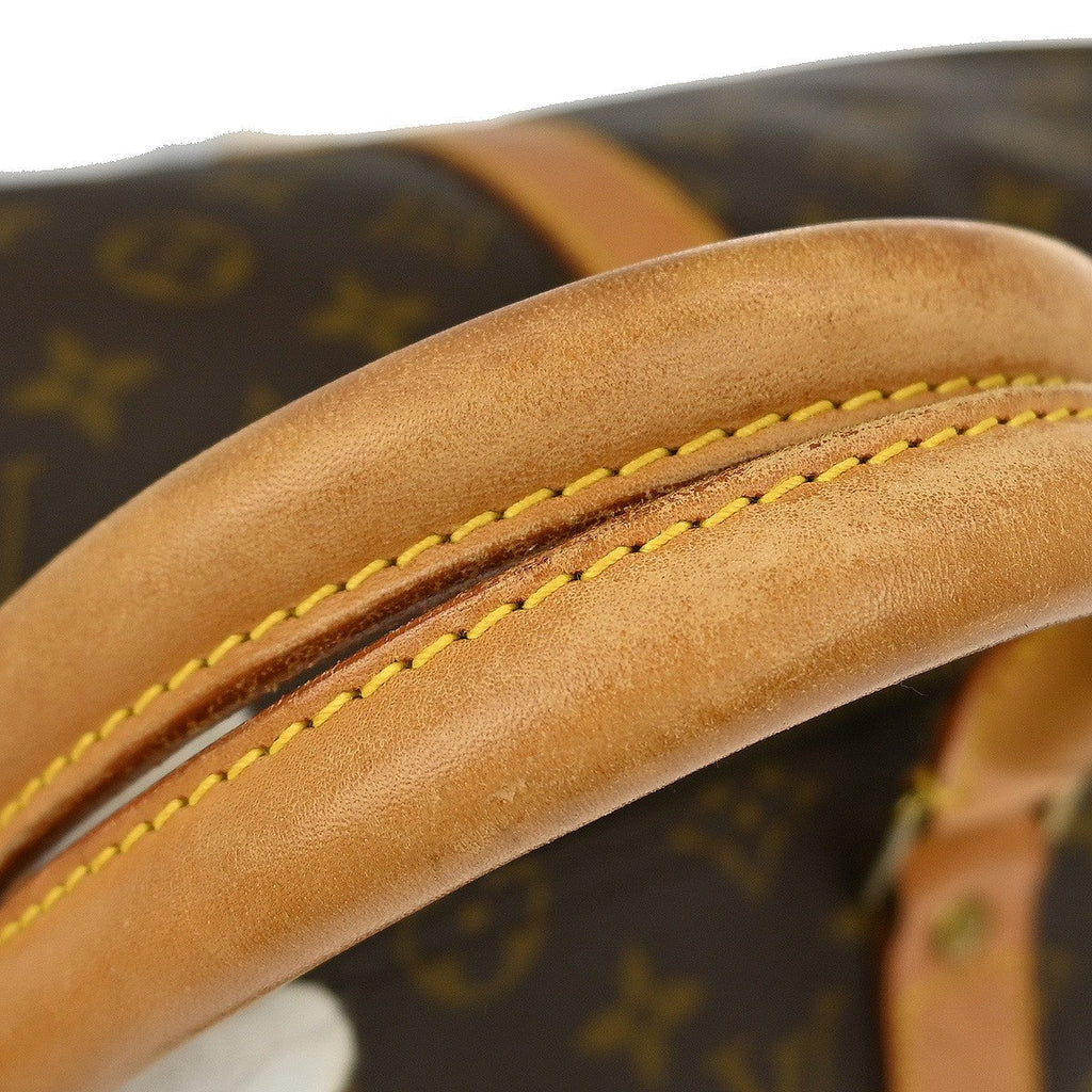 Louis Vuitton Keepall Bag Monogram Canvas Brown Canvas Travel Bag