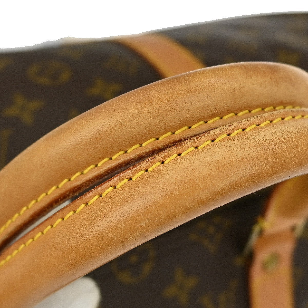 Louis Vuitton Keepall Bag Monogram Canvas Brown Canvas Travel Bag