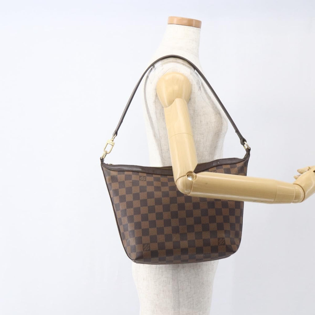 Louis Vuitton Illovo Handbag Damier Brown Canvas Shoulder Bag