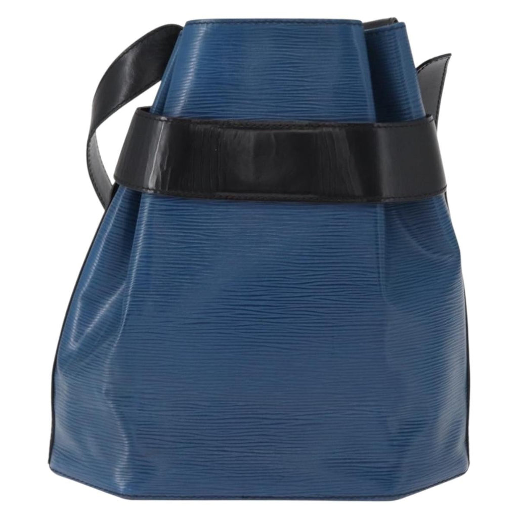 Louis Vuitton Vintage Sac D'epaule Handbag Epi Leather Blue Leather Shoulder Bag