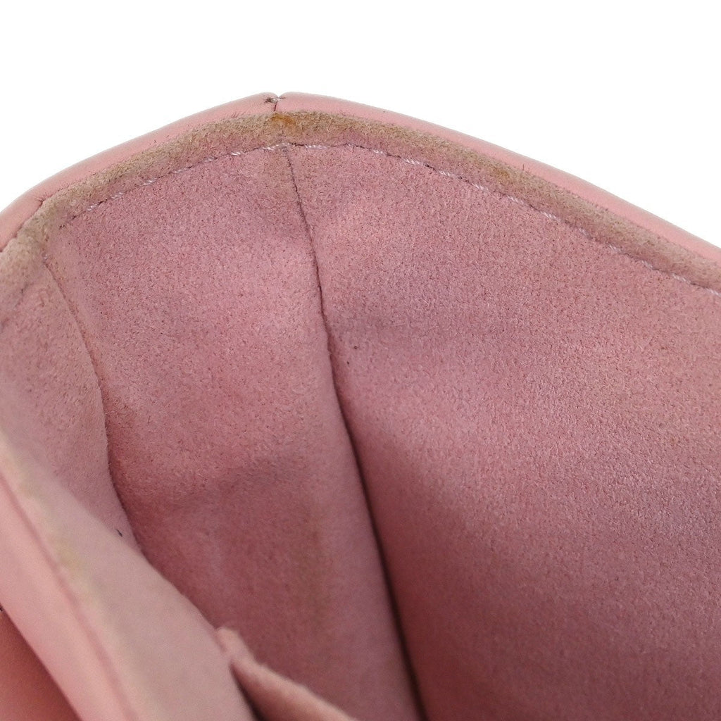 Louis Vuitton New Wave Chain Bag Quilted Leather Pink Leather Shoulder Bag