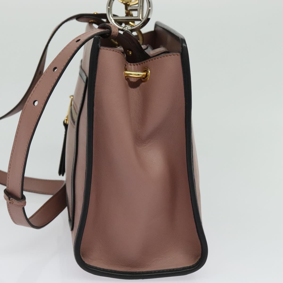 Fendi Runaway Bag Leather Pink Leather Bag