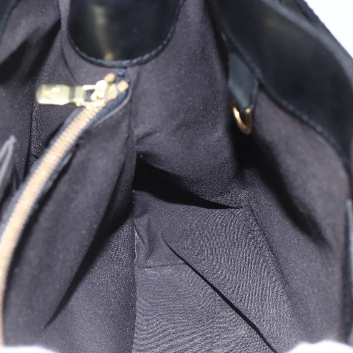 Louis Vuitton Mandara Handbag Epi Leather Black Leather Tote Bag