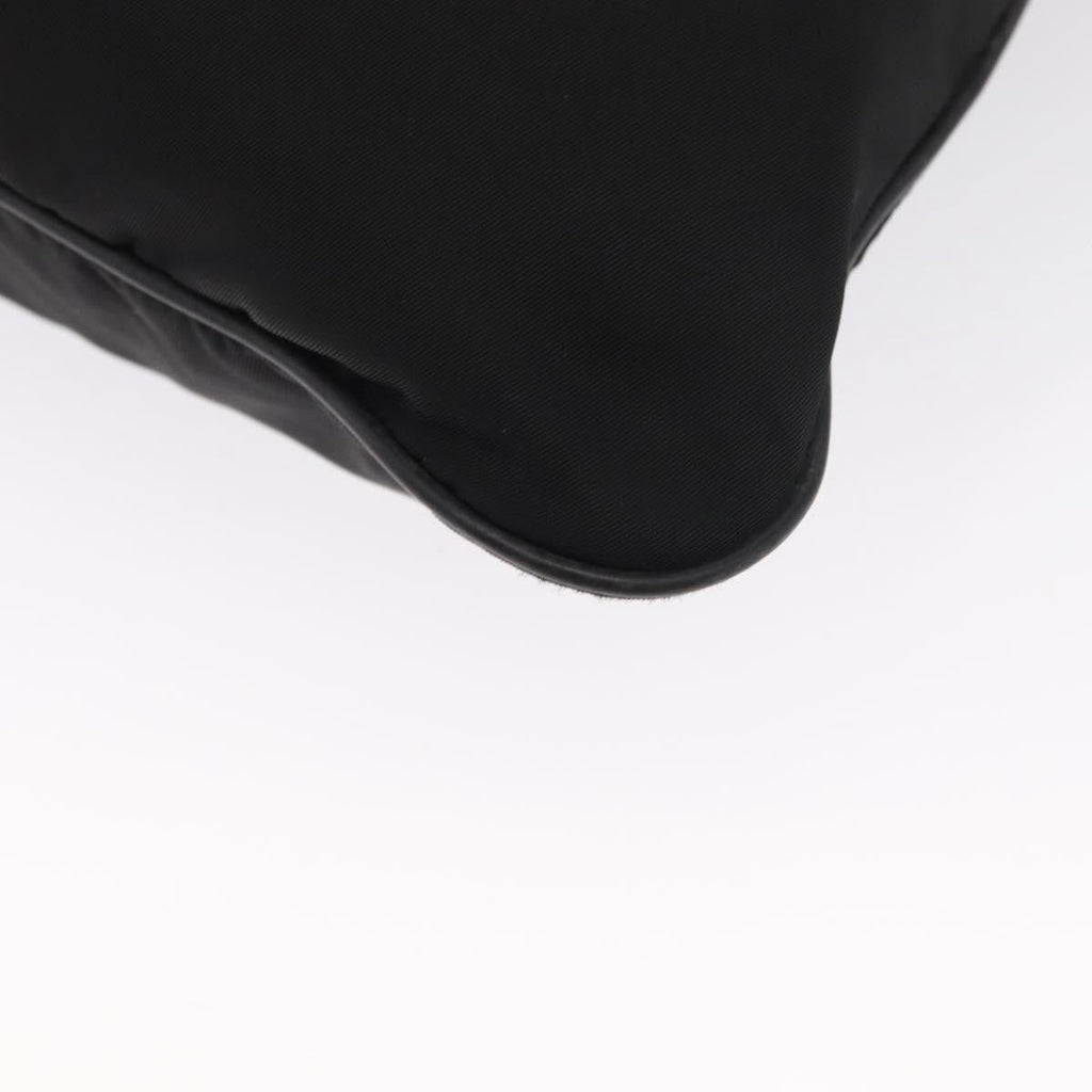 Prada Front Pocket Messenger Bag Tessuto Black Nylon Shoulder Bag Bag