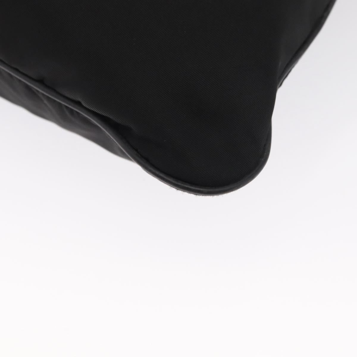 Prada Front Pocket Messenger Bag Tessuto Black Nylon Shoulder Bag Bag