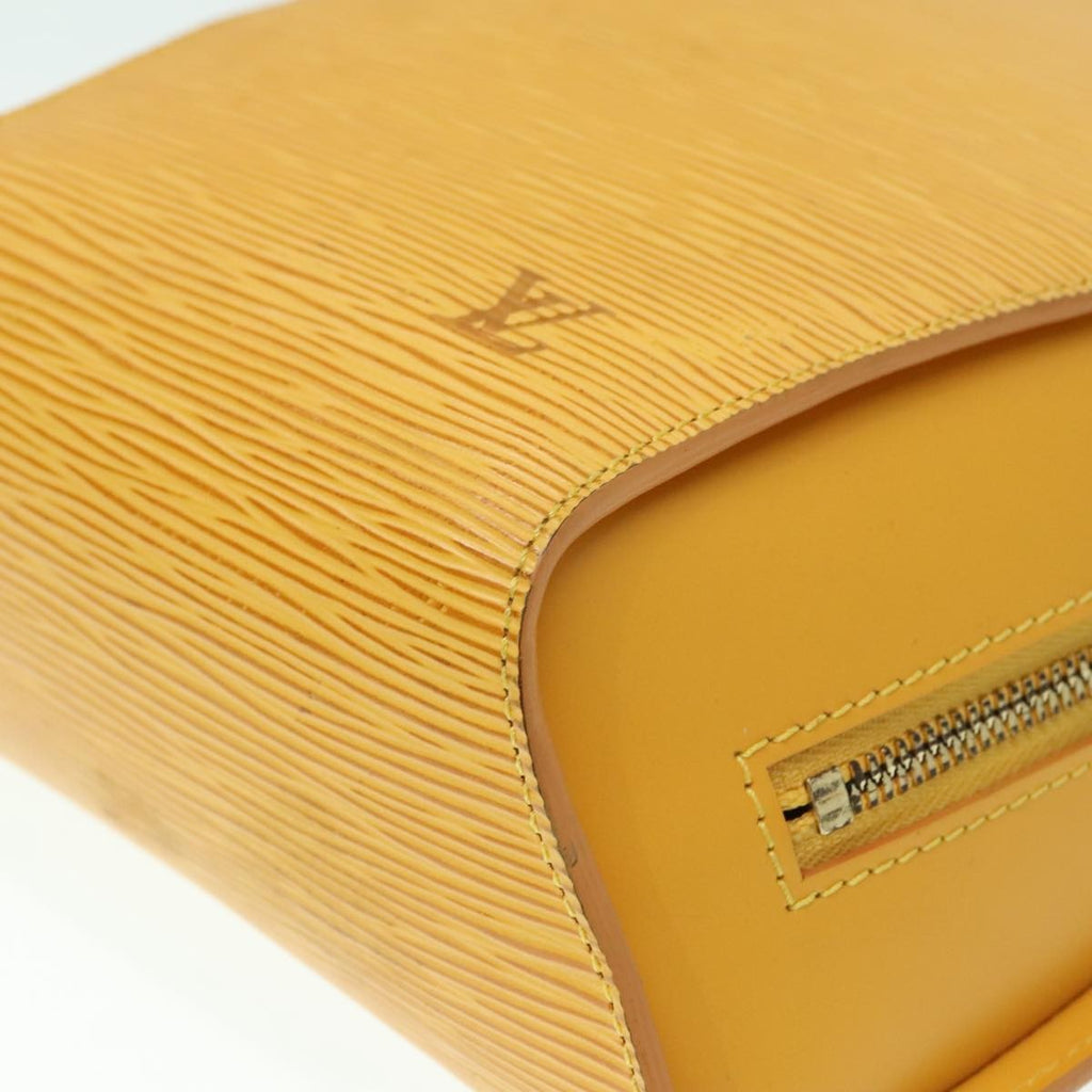 Louis Vuitton Mabillon Backpack Epi Leather Yellow Leather Backpack Bag
