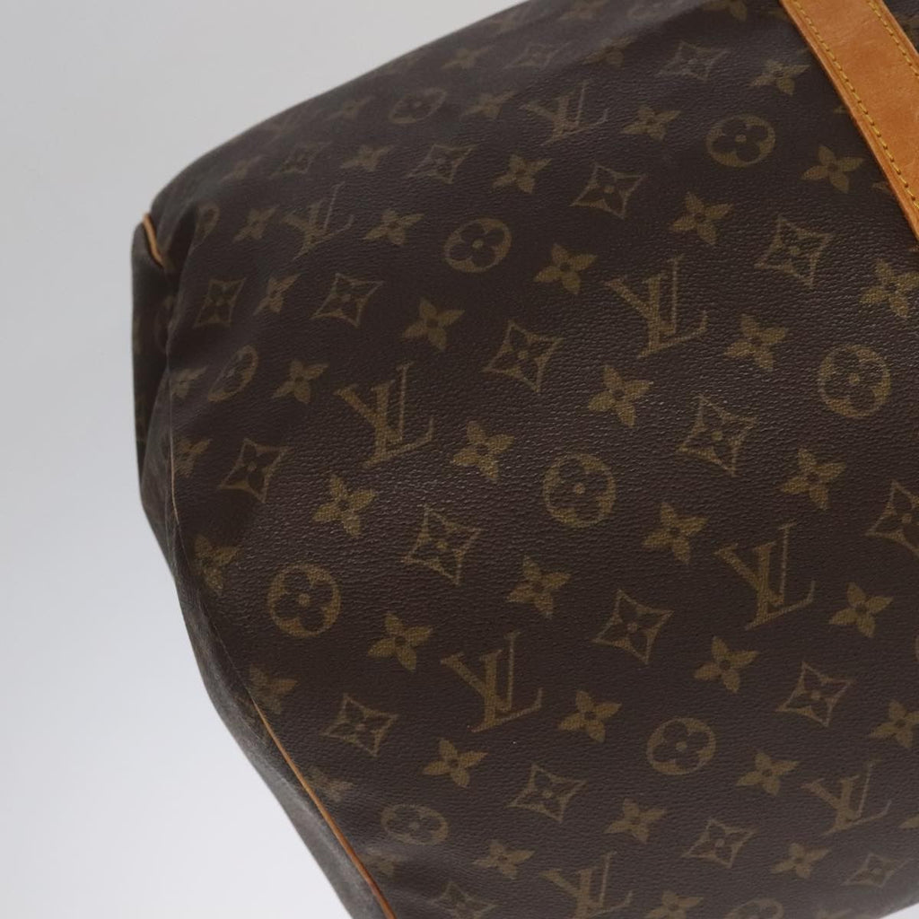 Louis Vuitton Keepall Bag Monogram Canvas Brown Canvas Travel Bag