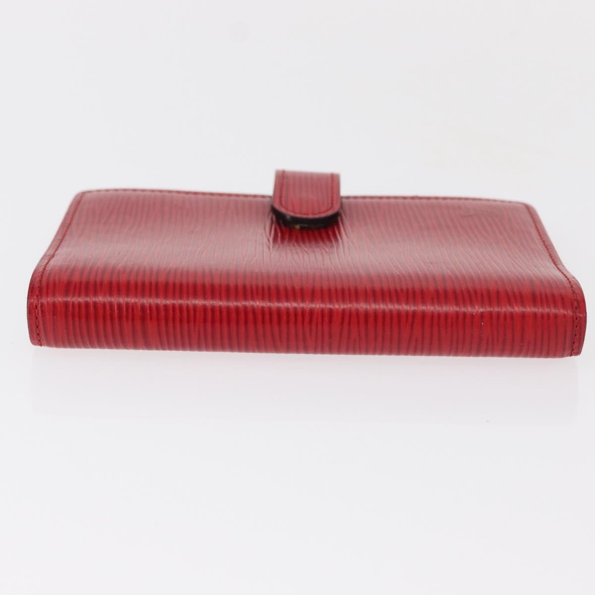 Louis Vuitton Agenda Cover Epi Leather Red Leather Wallets Accessory