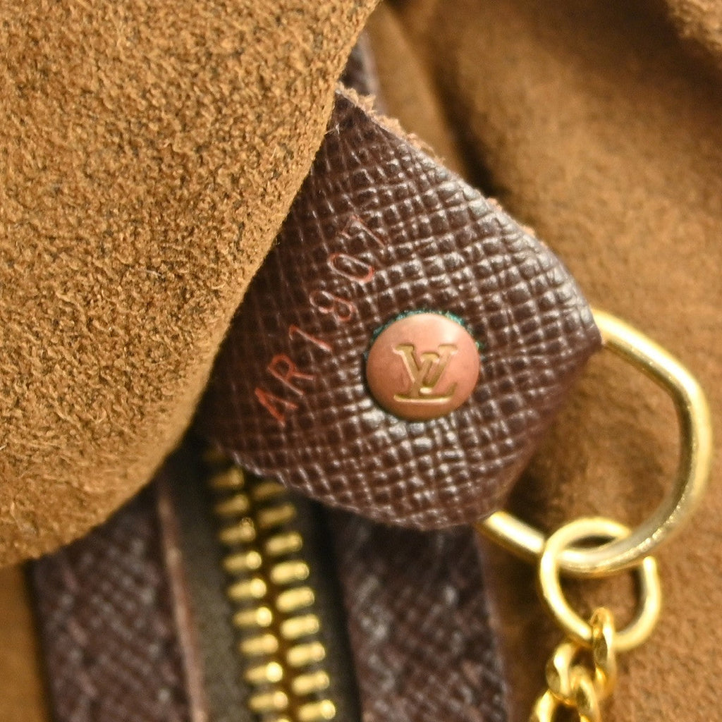 Louis Vuitton Marais Bucket Bag Damier Brown Canvas Shoulder Bag