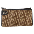 Christian Dior Vintage Cd Trotter Shoulder Bag Canvas Beige Canvas Shoulder Bag Bag (Pre-Owned)