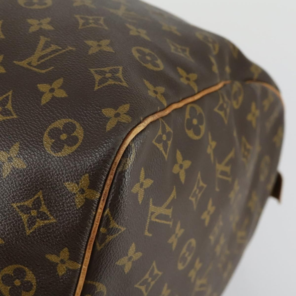 Louis Vuitton Keepall Bag Monogram Canvas Brown Canvas Travel Bag